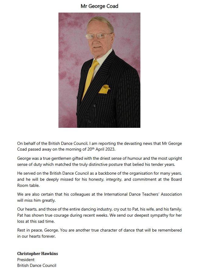 Mr George Coad
